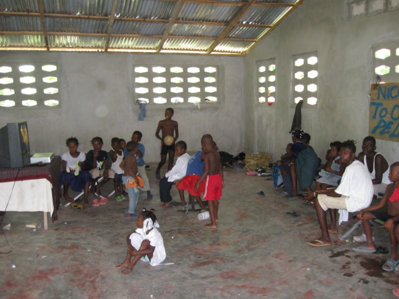 Haitian children at play