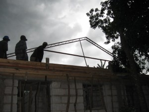 trusses in the storm